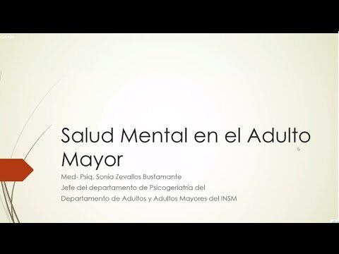 Trastornos Mentales en la Tercera Edad: Desaf&iacute;os y Soluciones