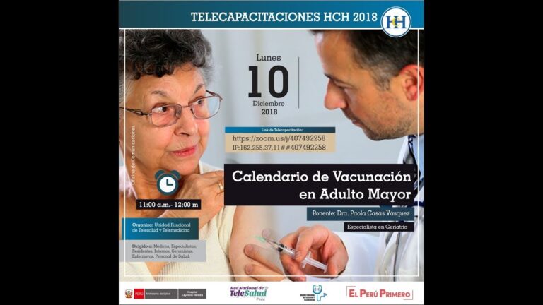 Vacunación Esencial para Adultos Mayores
