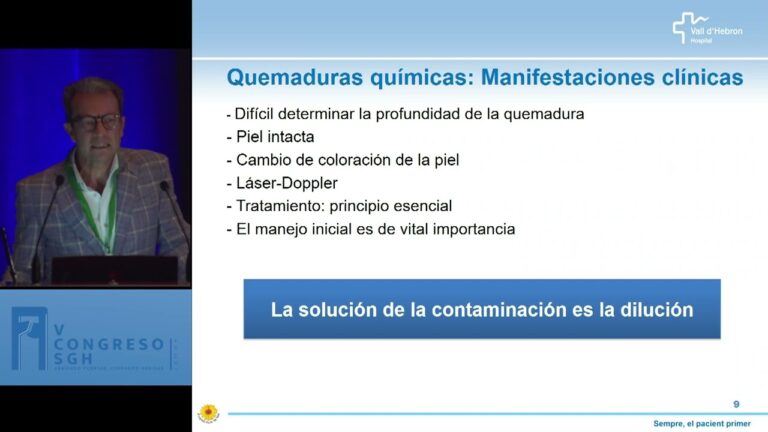 Tratamiento Efectivo de Quemaduras Qu&iacute;micas en el Hogar