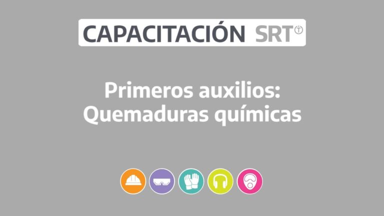 C&oacute;mo actuar frente a quemaduras qu&iacute;micas